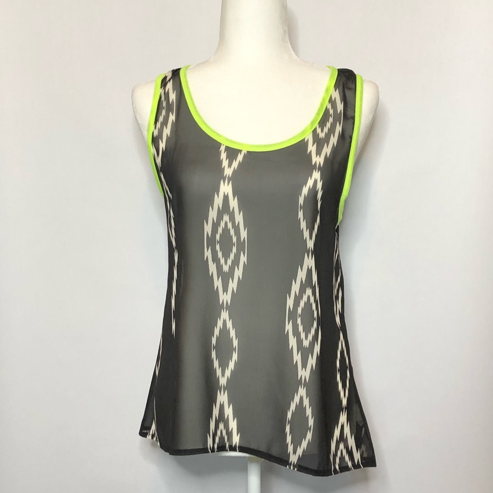 Romeo & Juliet Couture sheer top S